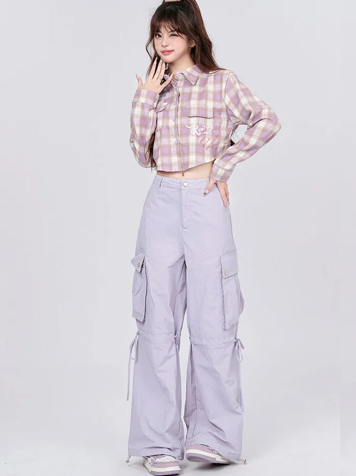 American Short Retro Check Shirt