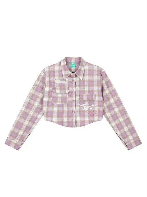 American Short Retro Check Shirt