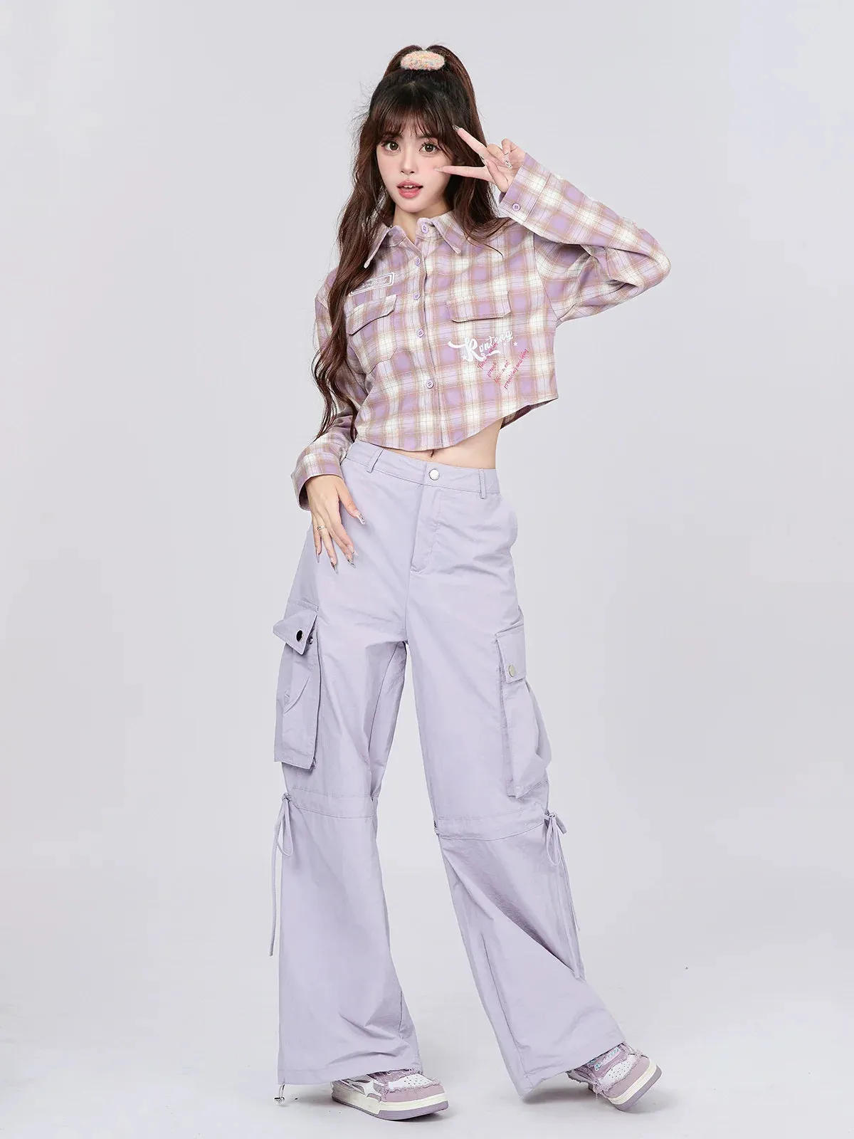 American Short Retro Check Shirt