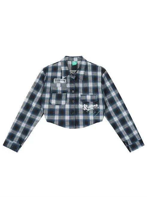 American Short Retro Check Shirt