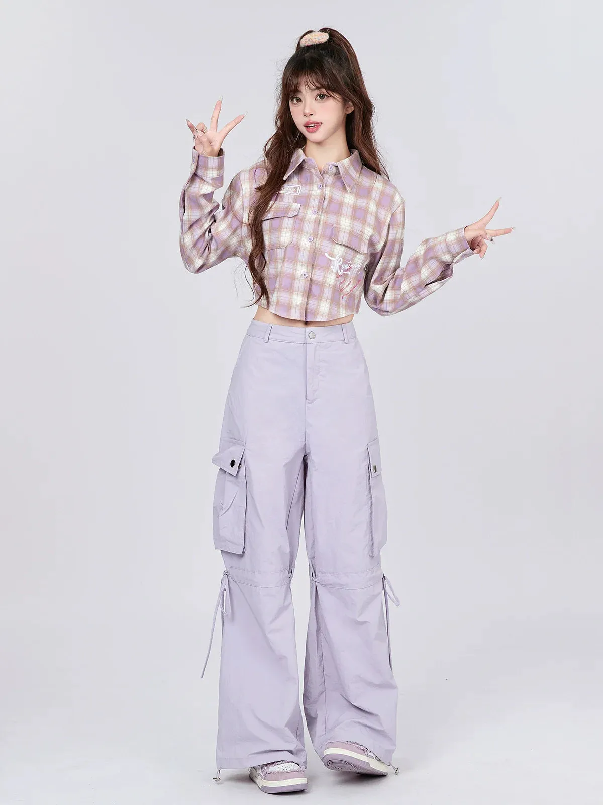 American Short Retro Check Shirt