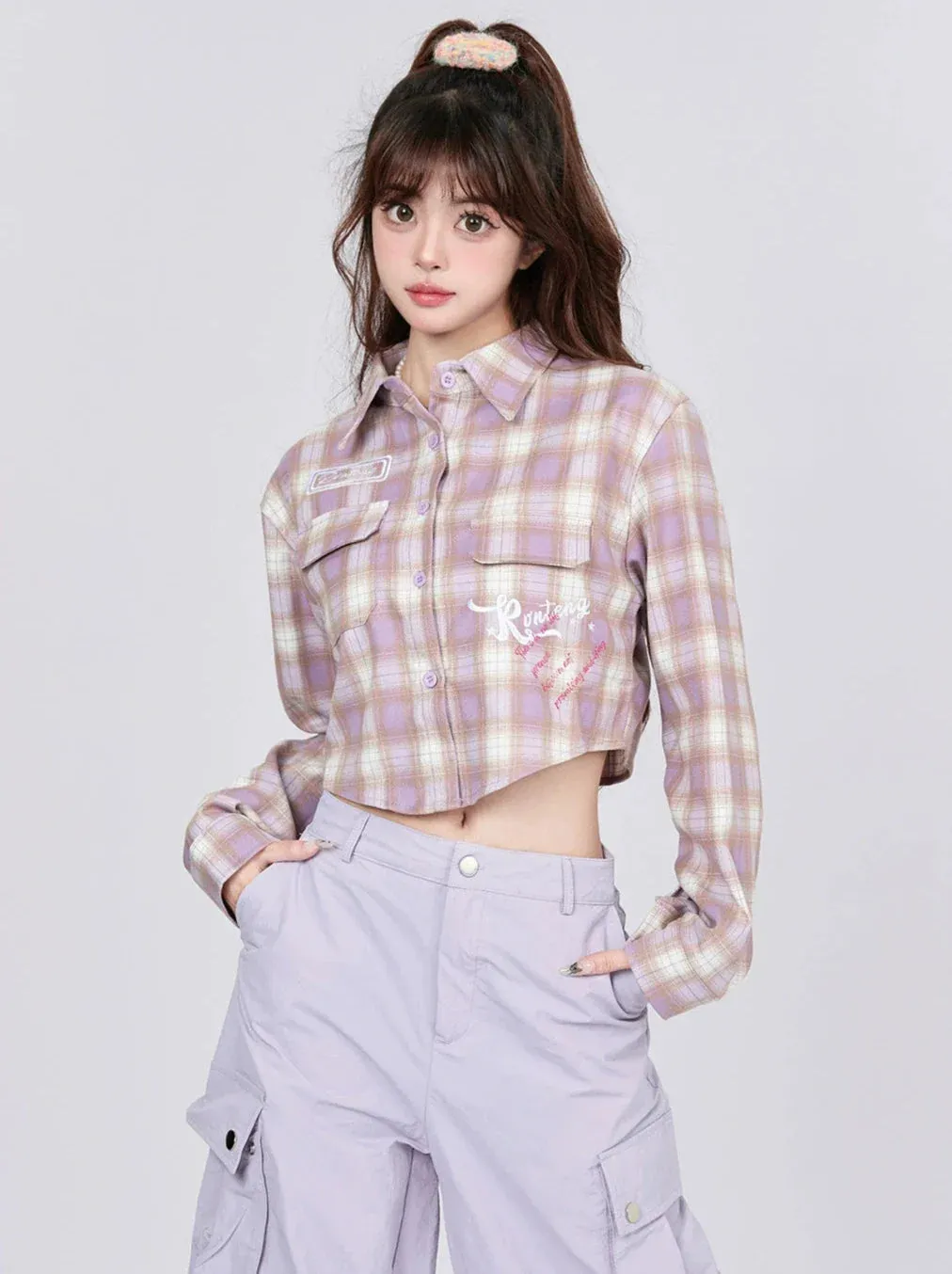 American Short Retro Check Shirt