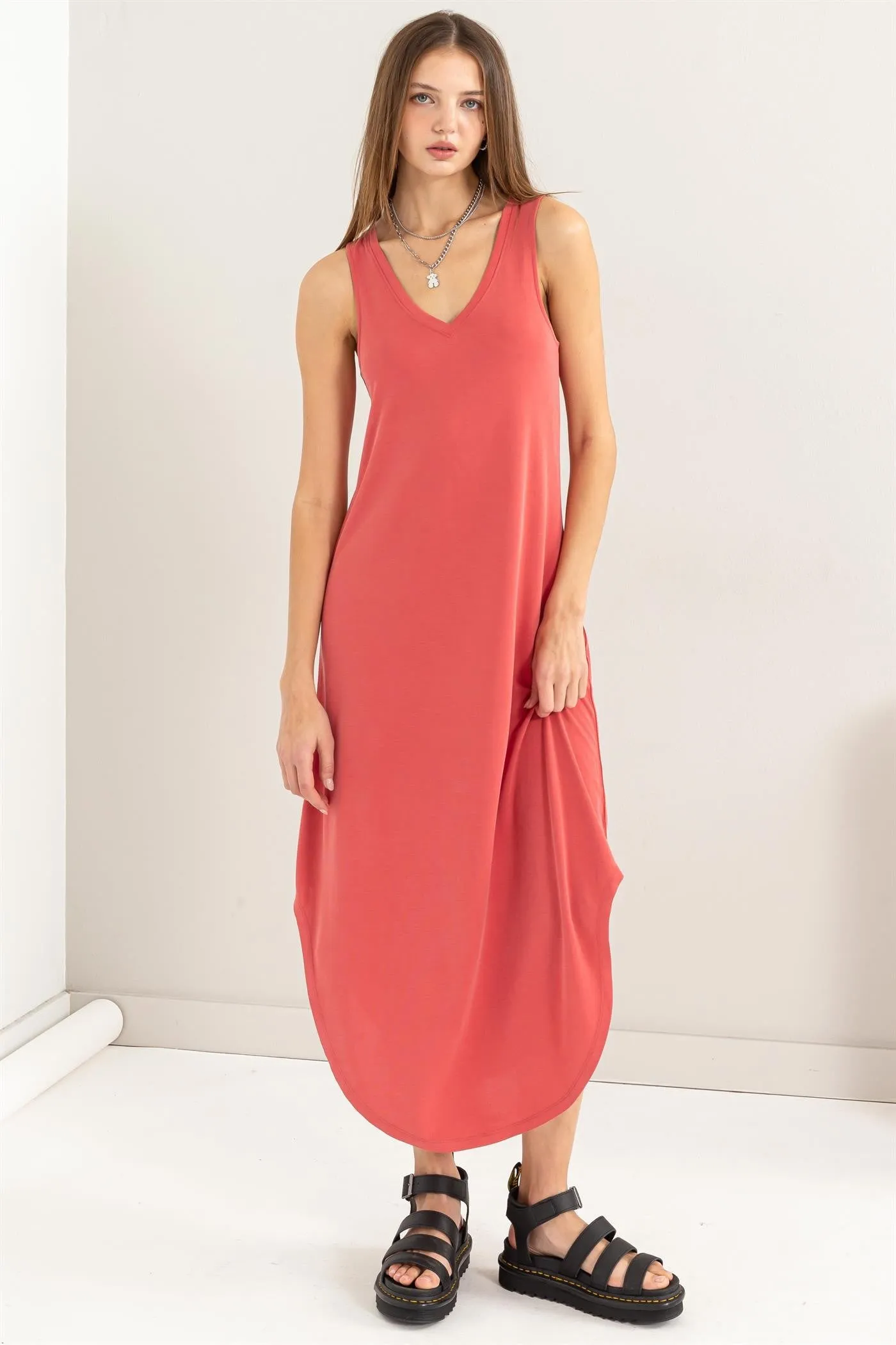 Ashton Sleeveless Midi Dress