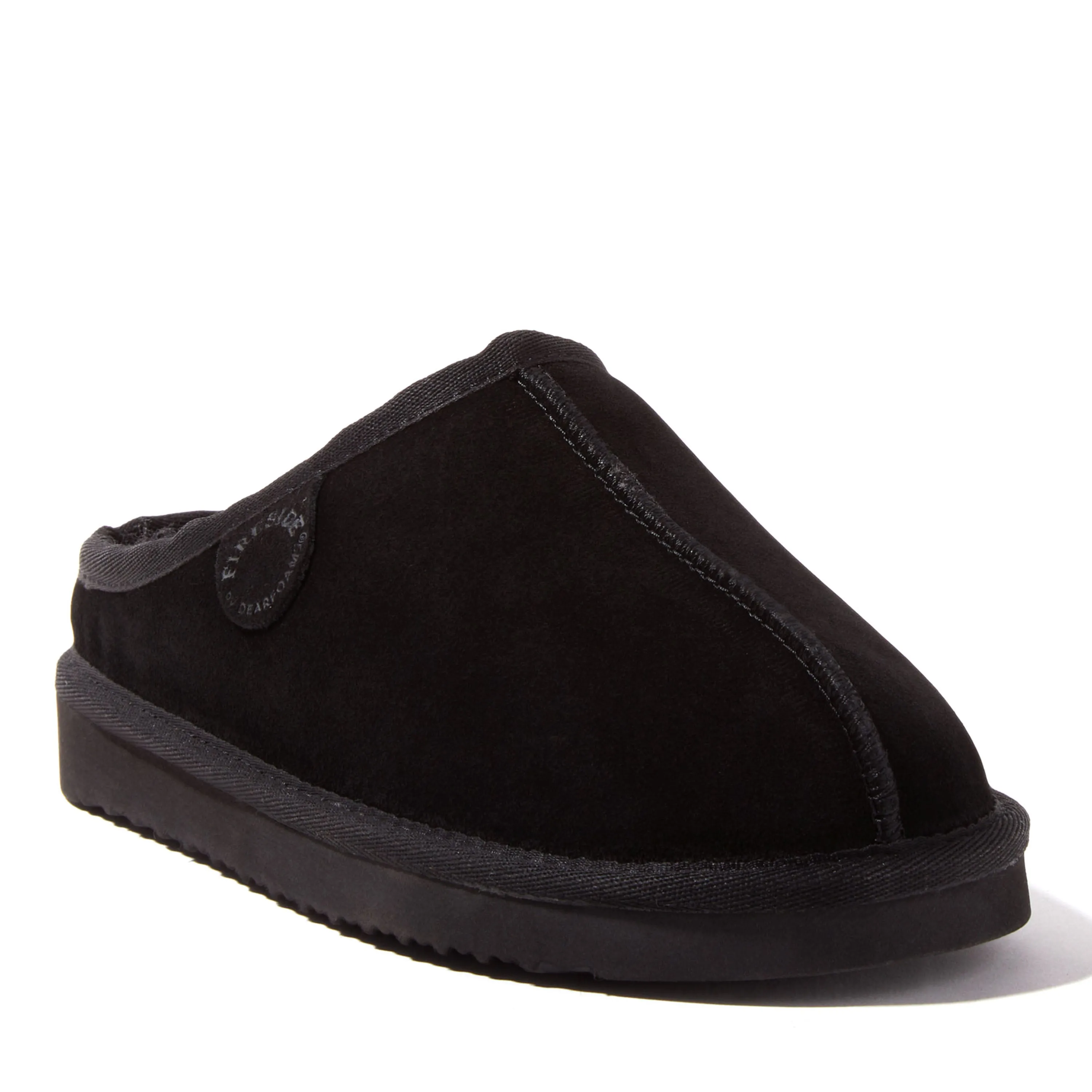 Fireside By Dearfoams Women's Greta Genuine Shearling Clog Slipper