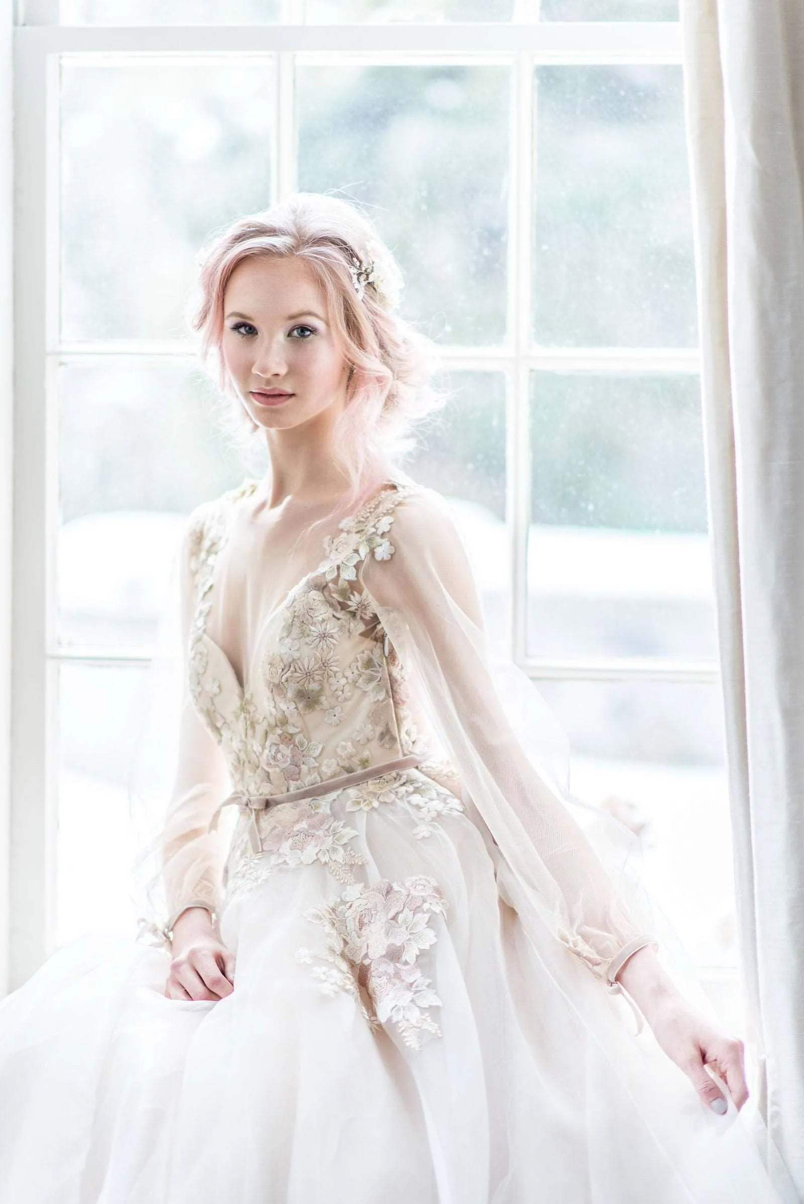 JASMINE Whimsical Romantic Wedding Dress