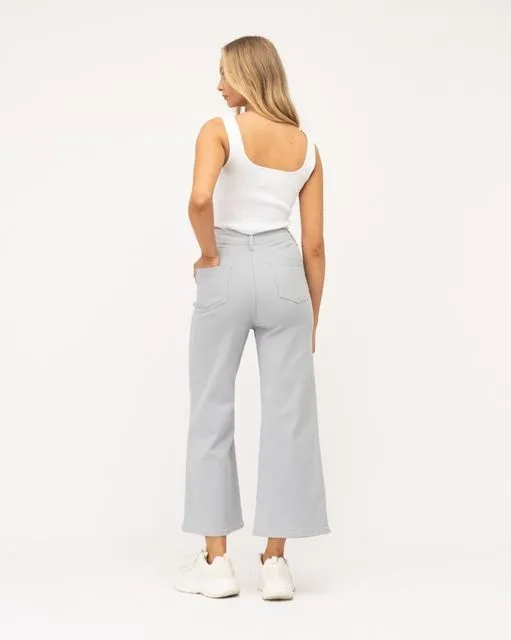 Paper Heart Vintage Flare Jeans - Light Blue
