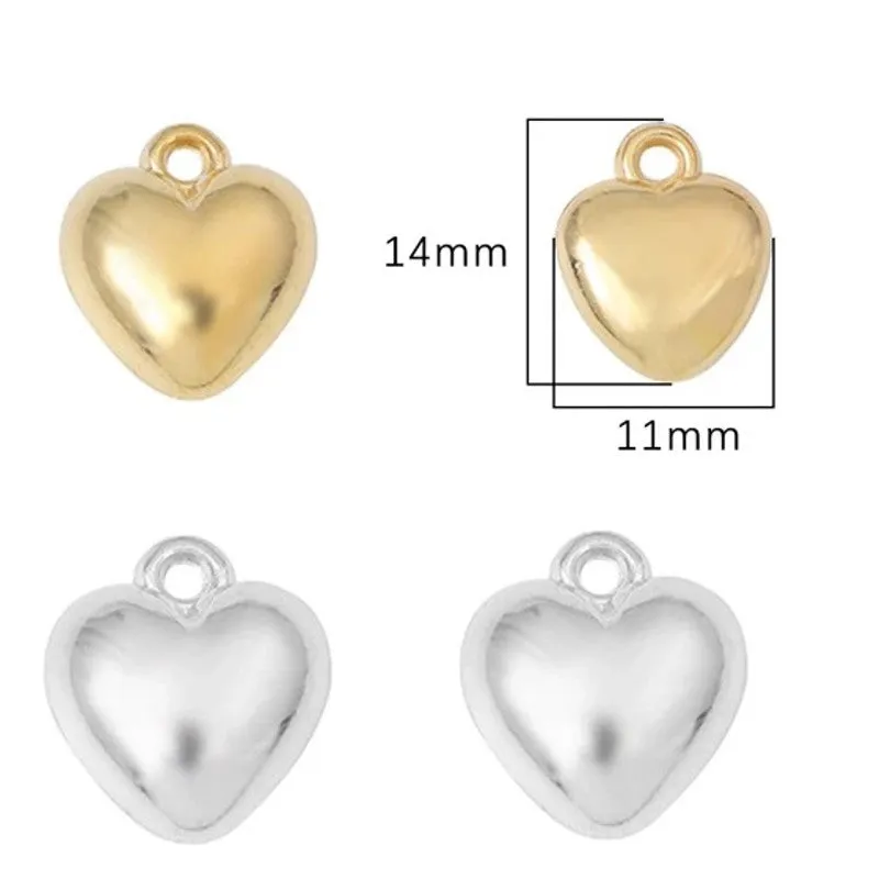 Romantic Love Heart Charm 1Pc