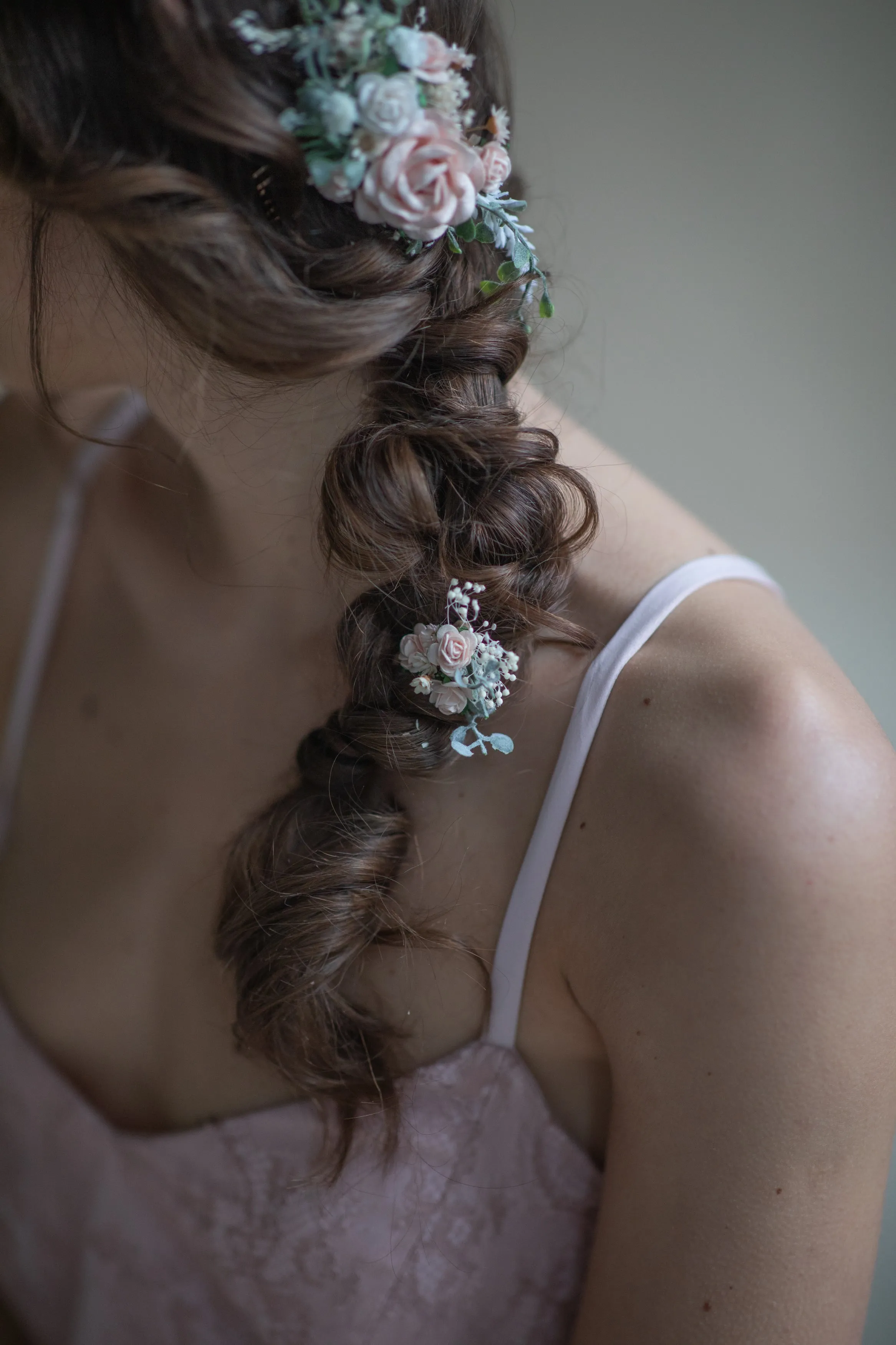 Romantic pastel blush wedding set