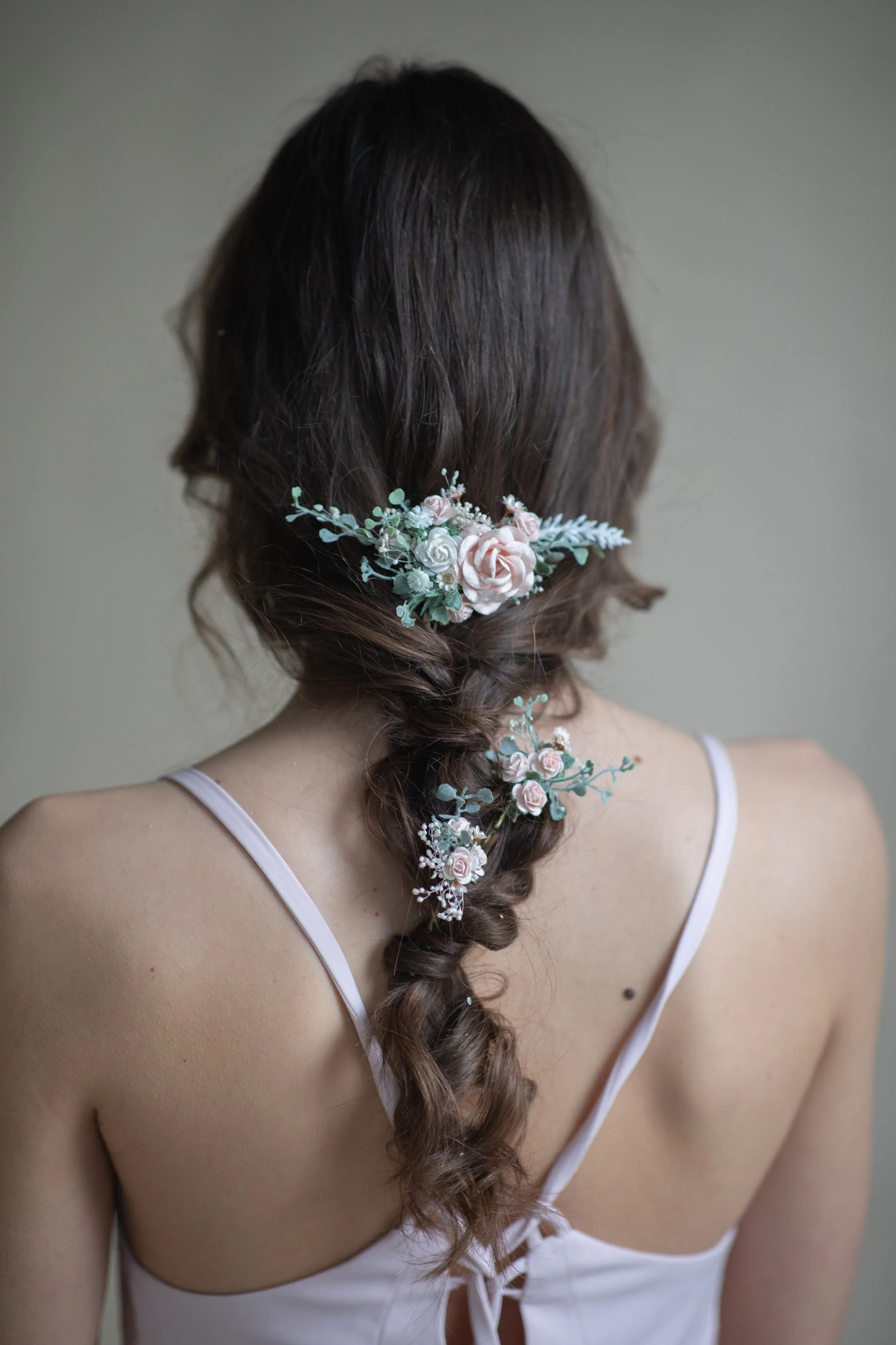 Romantic pastel blush wedding set