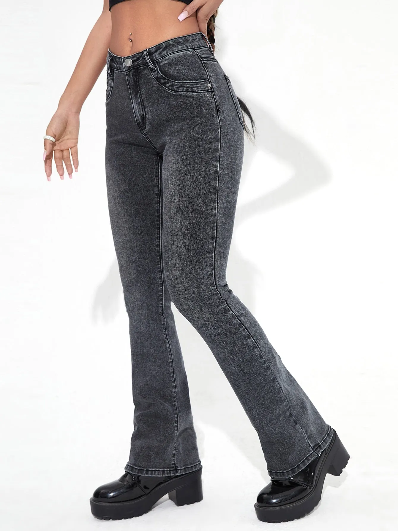 Straight Leg Jeans