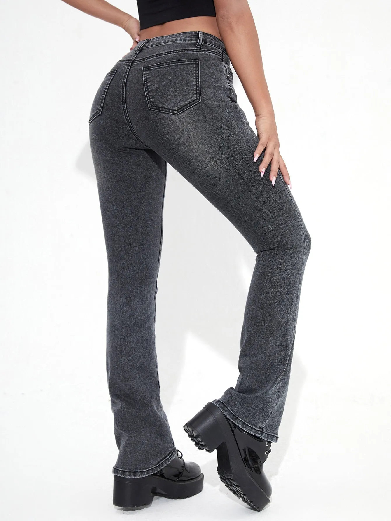 Straight Leg Jeans