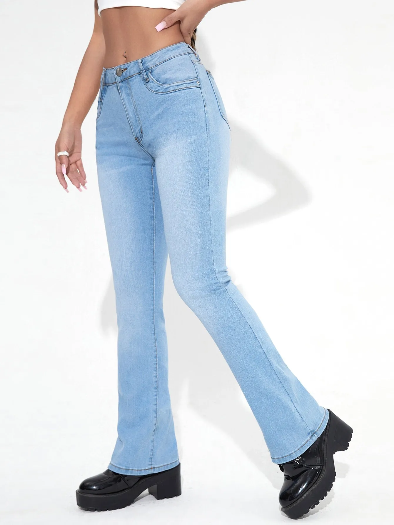 Straight Leg Jeans