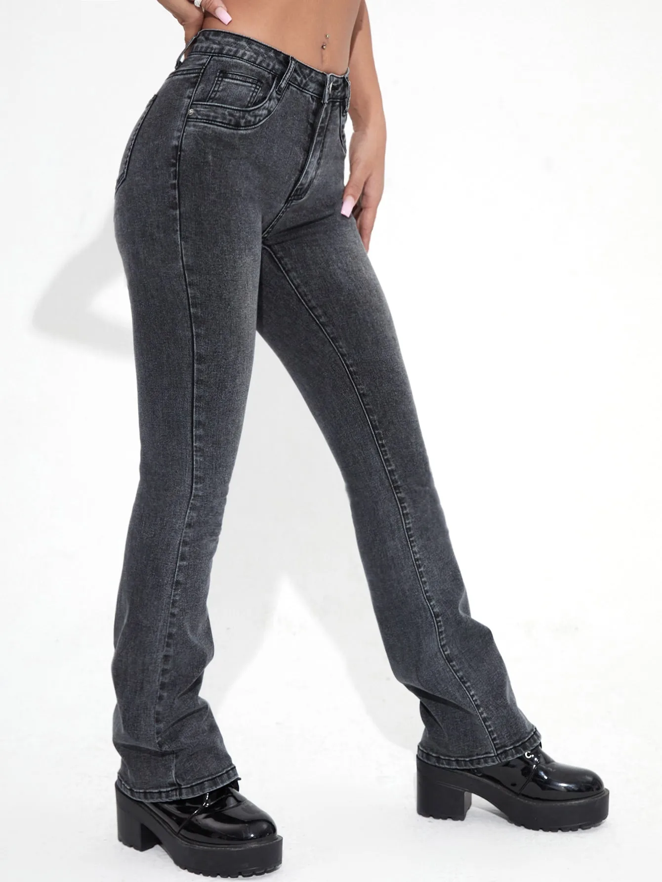 Straight Leg Jeans