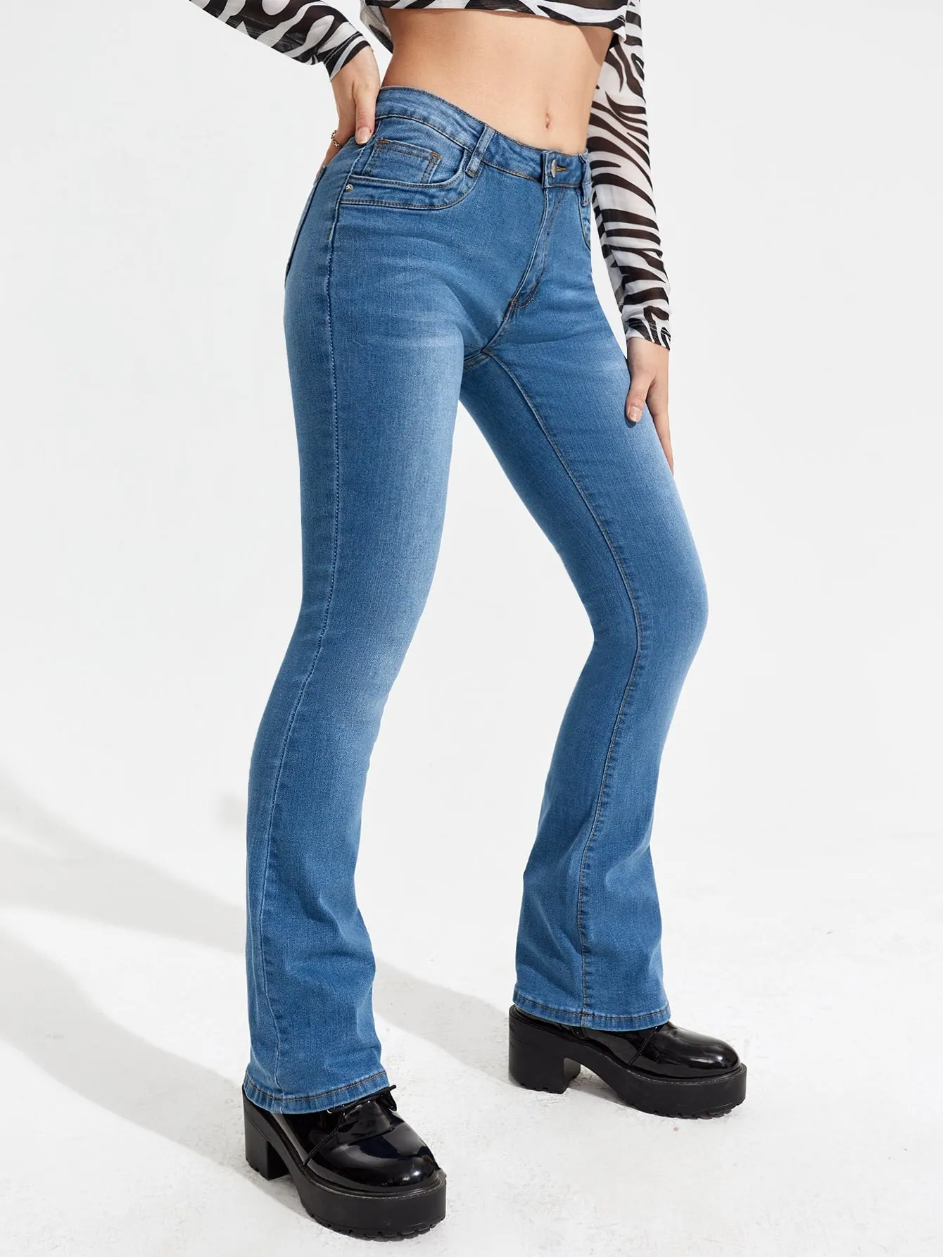 Straight Leg Jeans