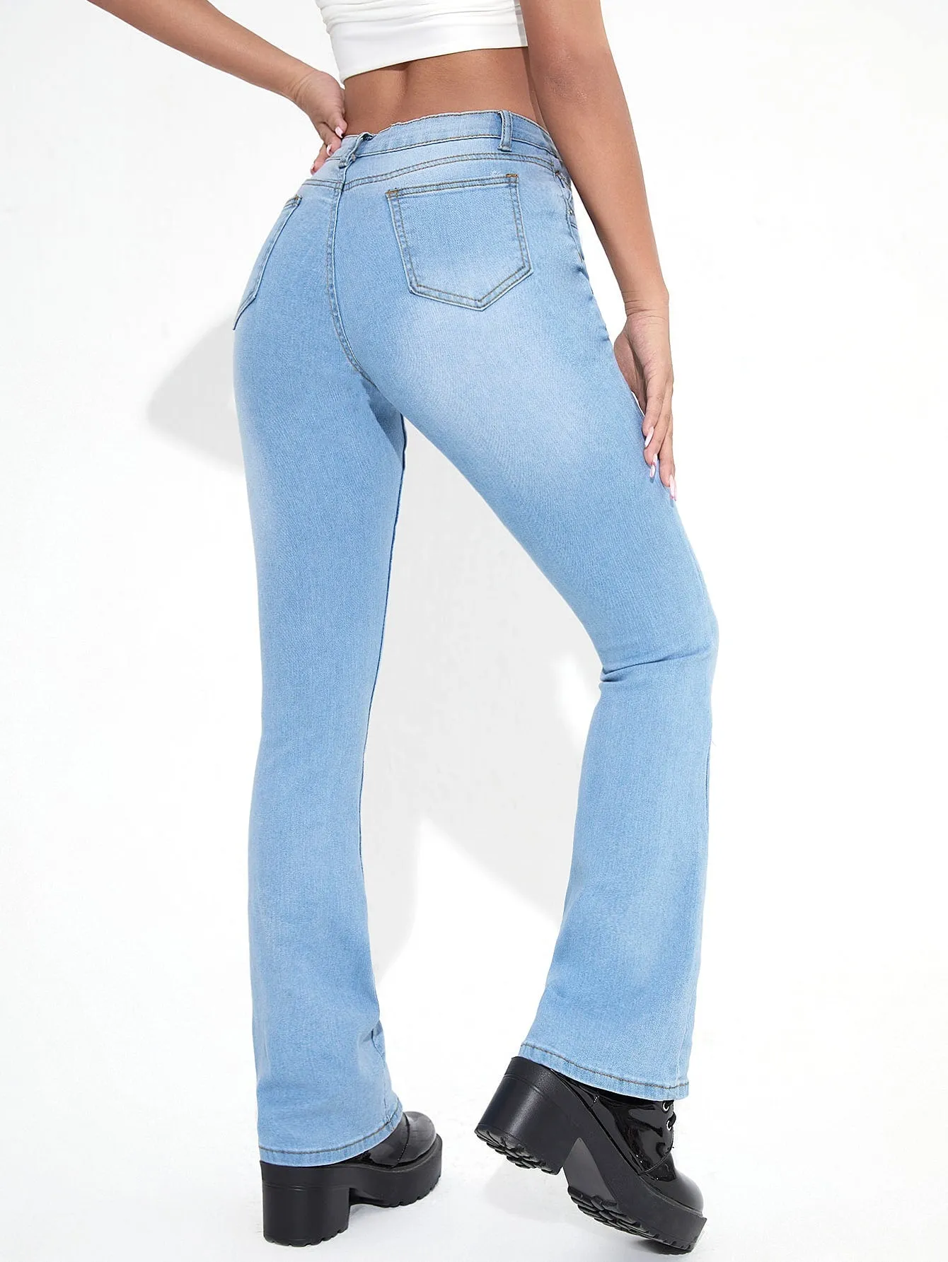 Straight Leg Jeans
