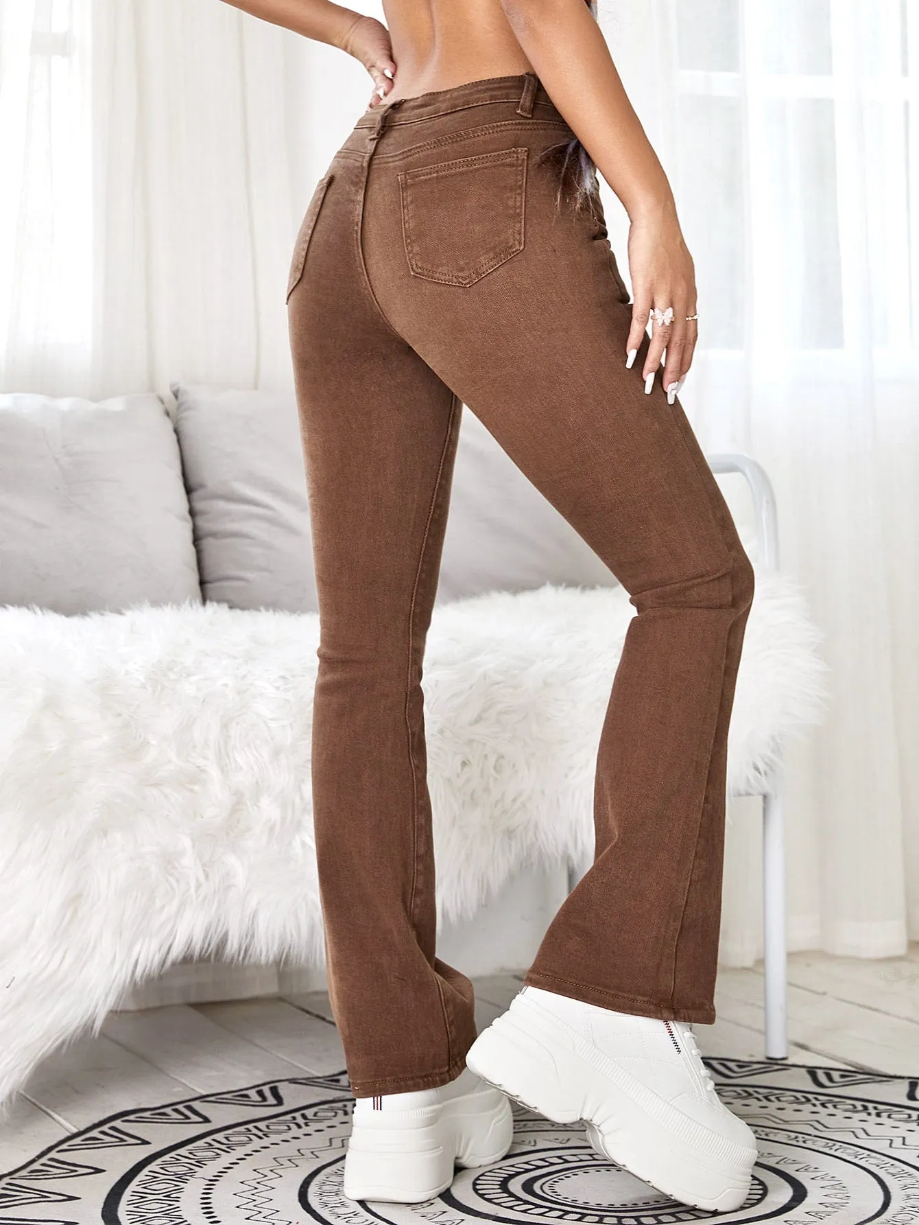 Straight Leg Jeans