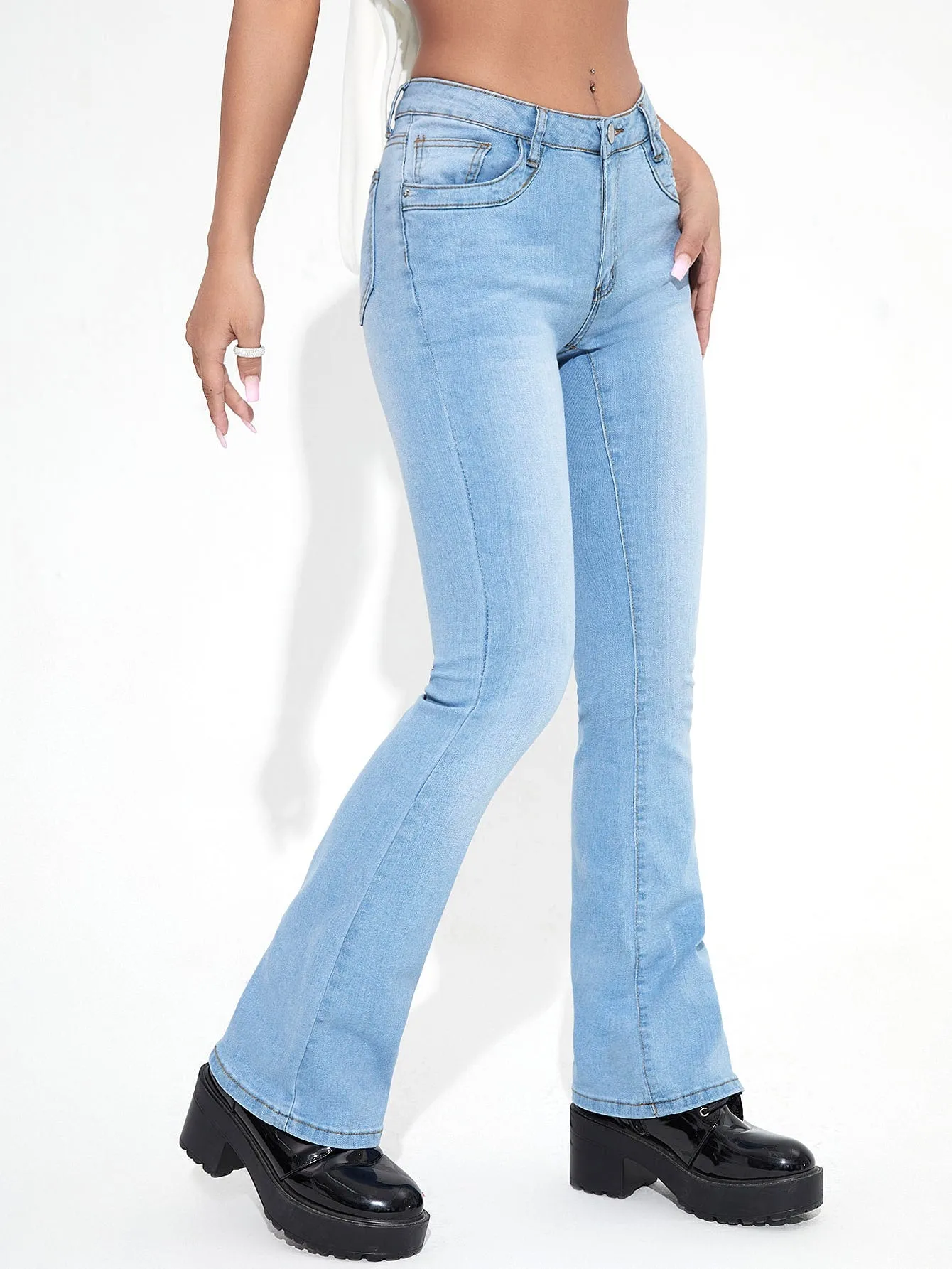 Straight Leg Jeans