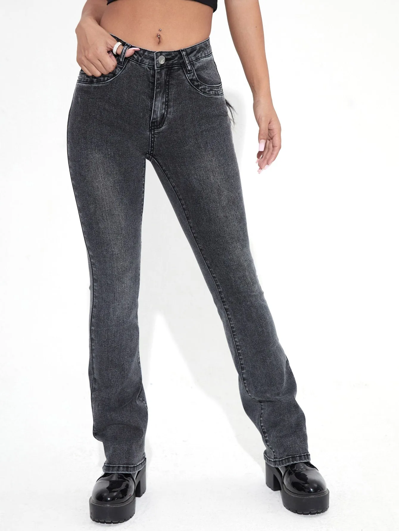Straight Leg Jeans