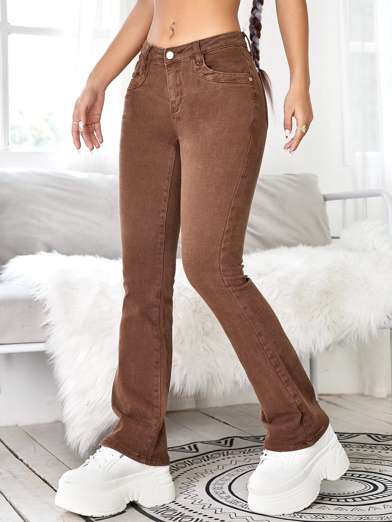 Straight Leg Jeans