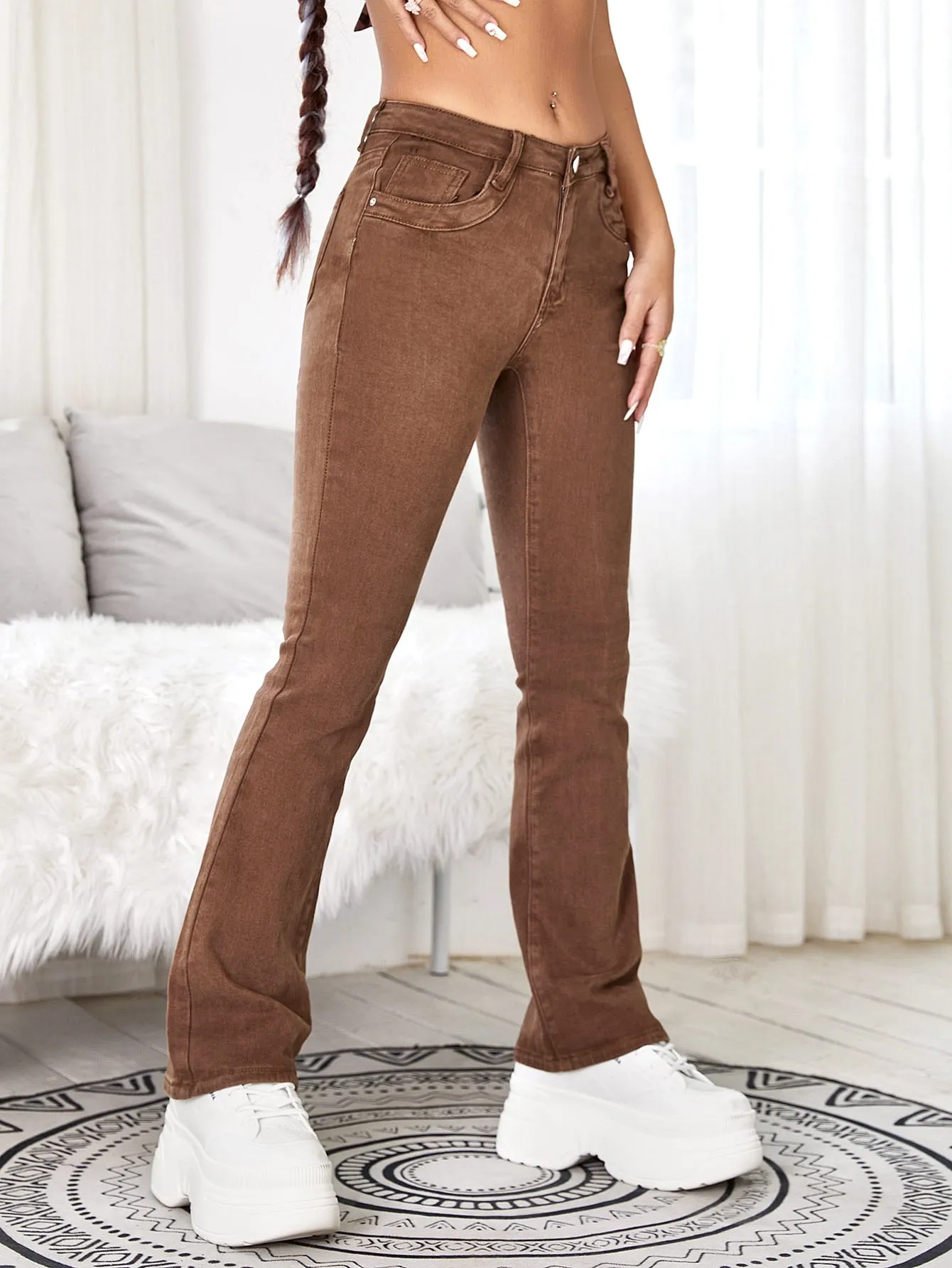Straight Leg Jeans