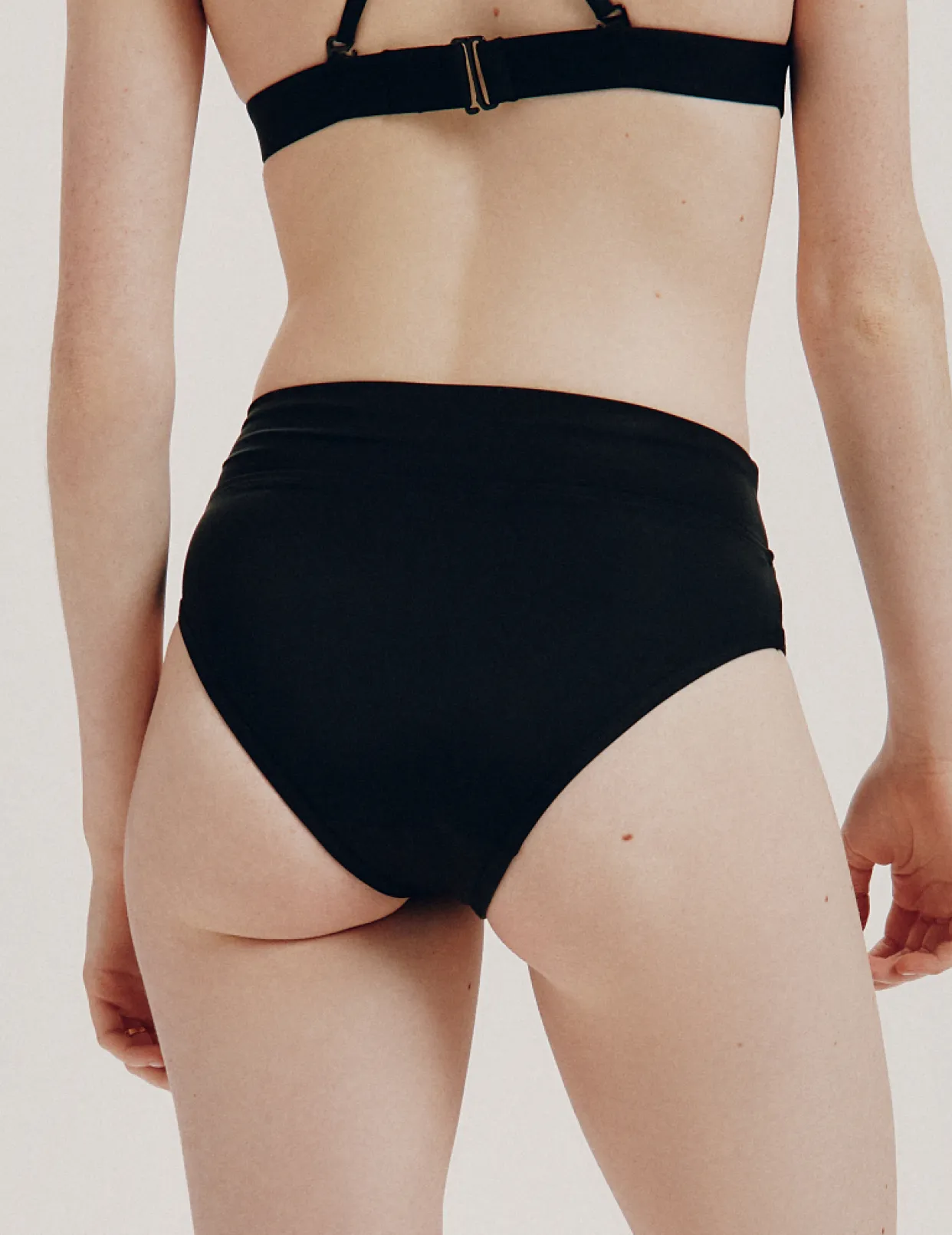 Teen Period Swim Twist High Rise Bikini Bottom