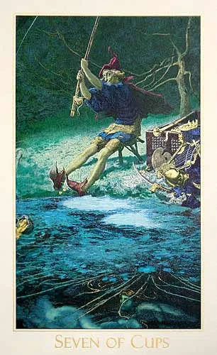The Victorian Romantic Tarot GOLD limited edition.