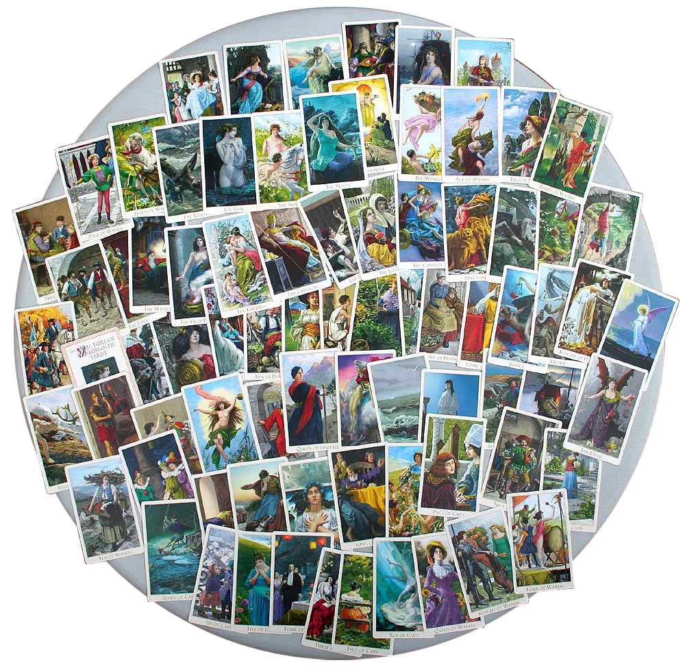 The Victorian Romantic Tarot GOLD limited edition.