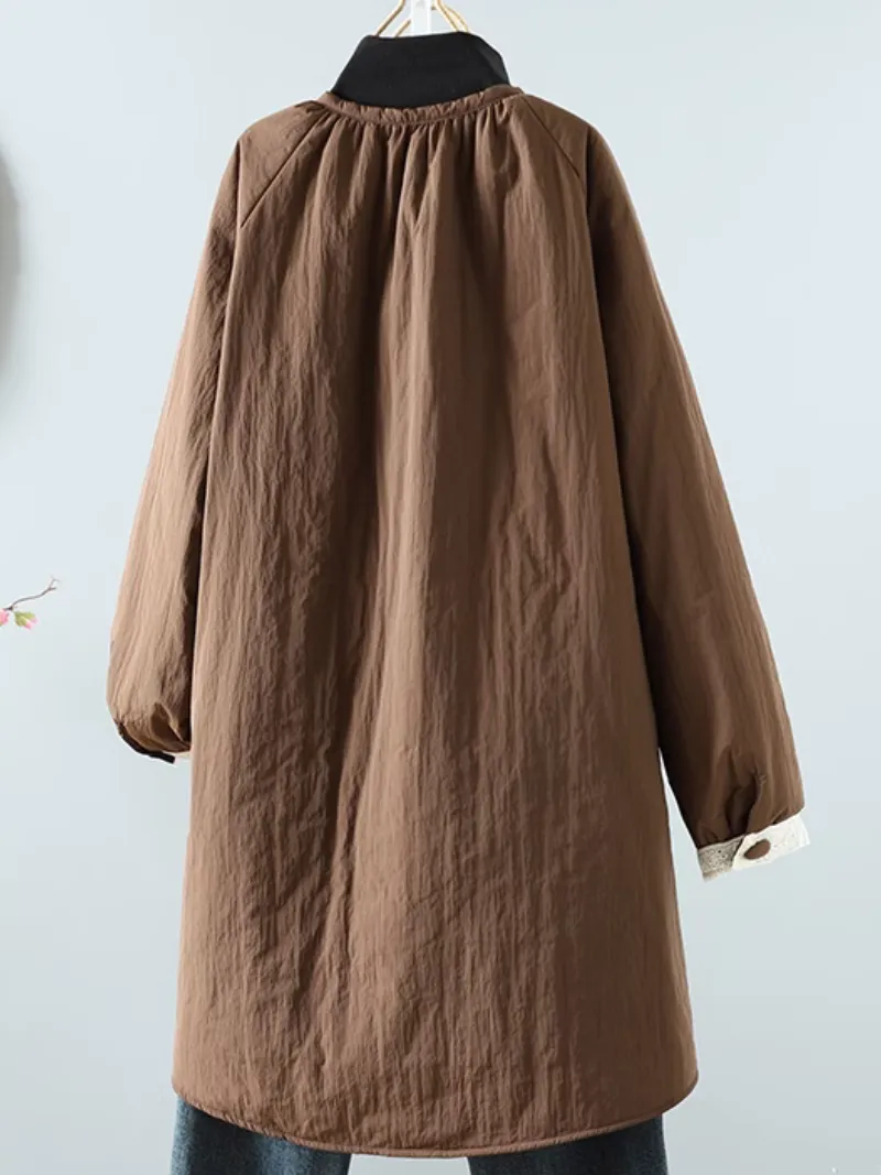 Women's Comfort & Trendy Crew Neck Midi Top Dress