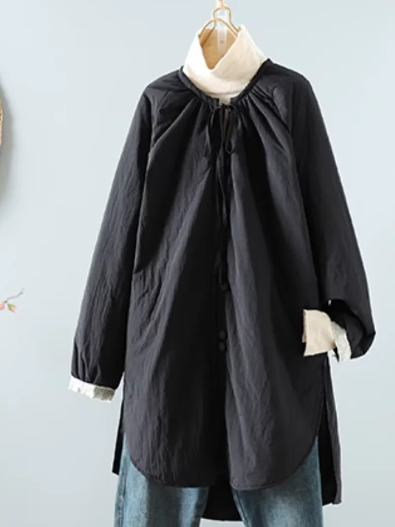 Women's Comfort & Trendy Crew Neck Midi Top Dress